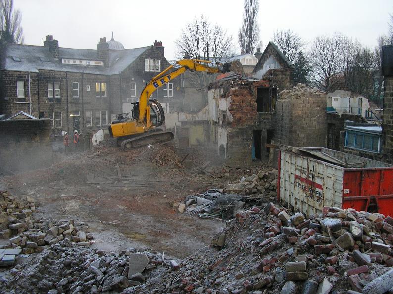 Hand demolition excavator GRP West Yorkshire