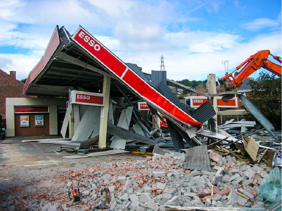 Filling Station Demolition Salvage